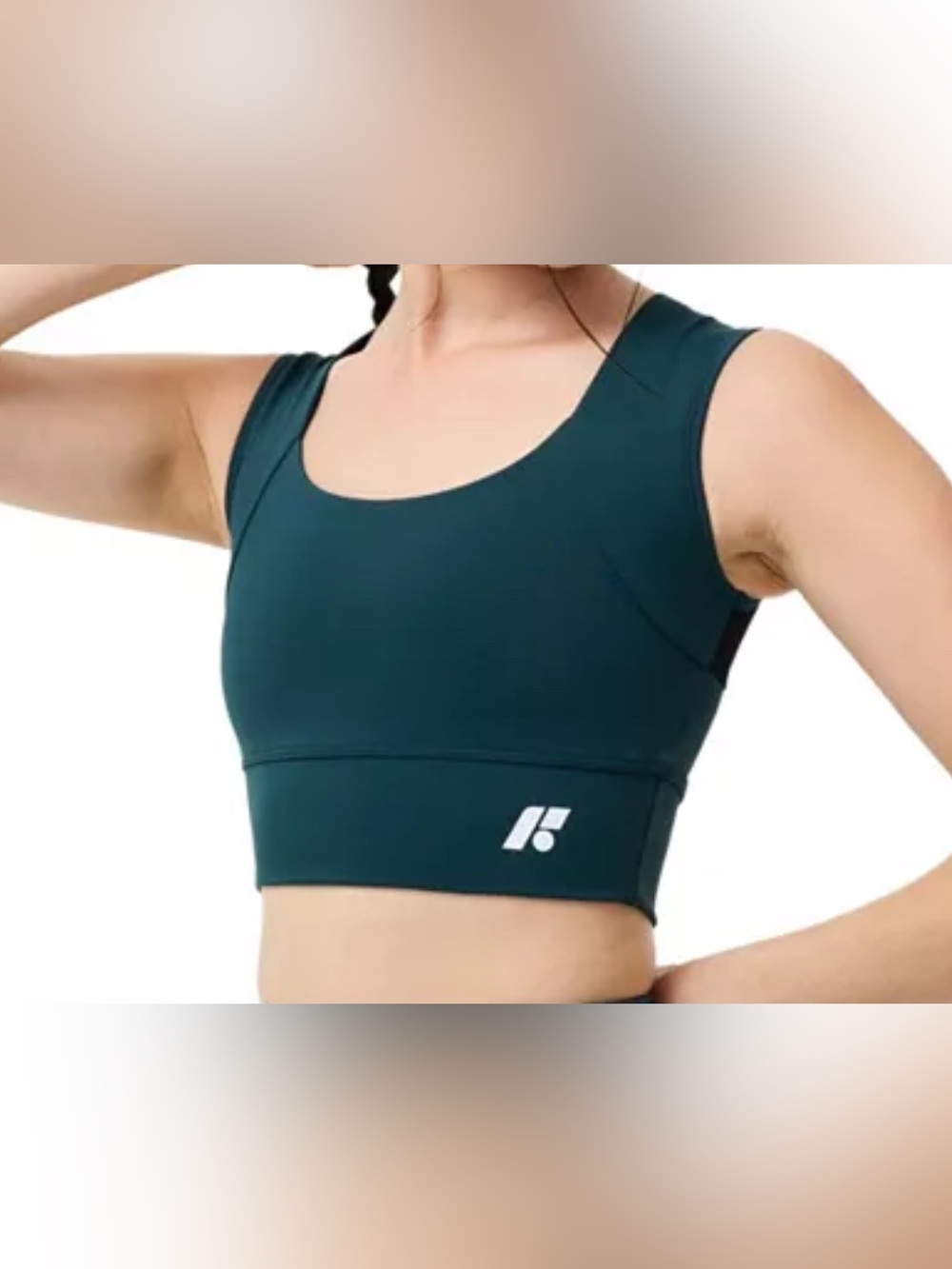 New Forme Power Bra In Jade Women Size Small